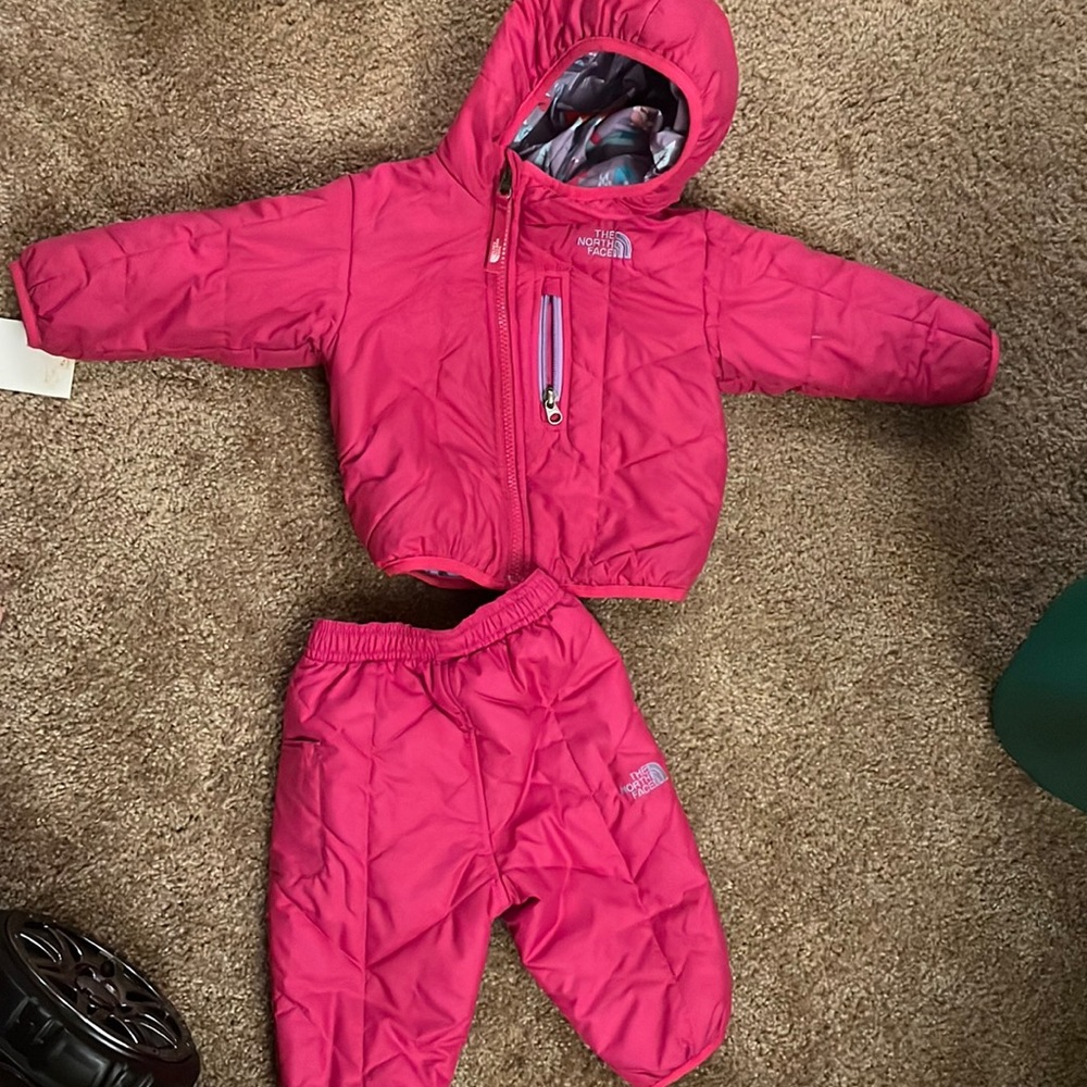 North face snow suit